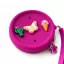 PETIKIDS Pop & Clip DIY pénztárca - málna 