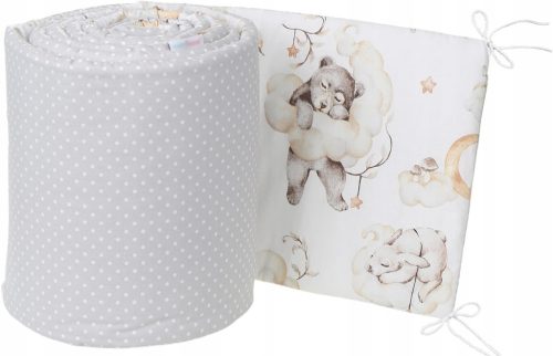 Basic rácsvédő - mackó és barátai - bézs