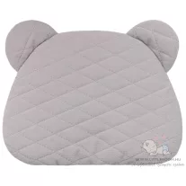 Infantilo velvet macipárna - szürke