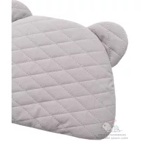 Infantilo velvet macipárna - szürke