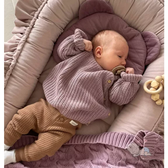 Infantilo velvet macipárna - szürke