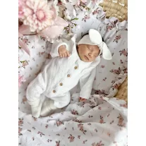   Infantilo muszlin nyári babaágynemű szett - little flowers