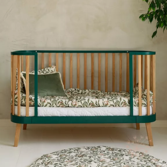 Mundo emerald átalakíthtó kiságy - 70x140 cm
