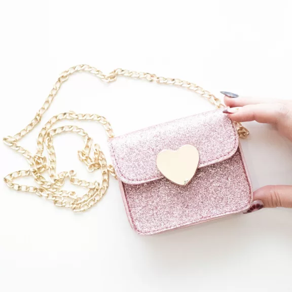 Yuko B Mini-Love válltáska - rózsaszín