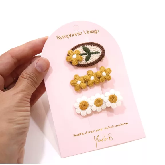 Yuko B hajcsat szett - Vintage