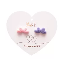 Yuko B Soulmates fülbevaló szett - Hearts