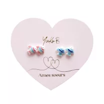 Yuko B Soulmates fülbevaló szett - Little fishies