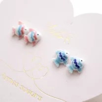 Yuko B Soulmates fülbevaló szett - Little fishies