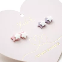 Yuko B Soulmates fülbevaló szett - Stars