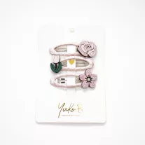 Yuko B hajcsat szett - Flowers