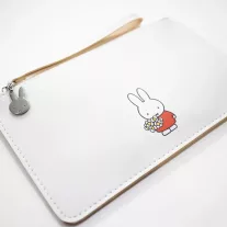 Miffy x Yuko B kézitáska - Miffy flower - bézs