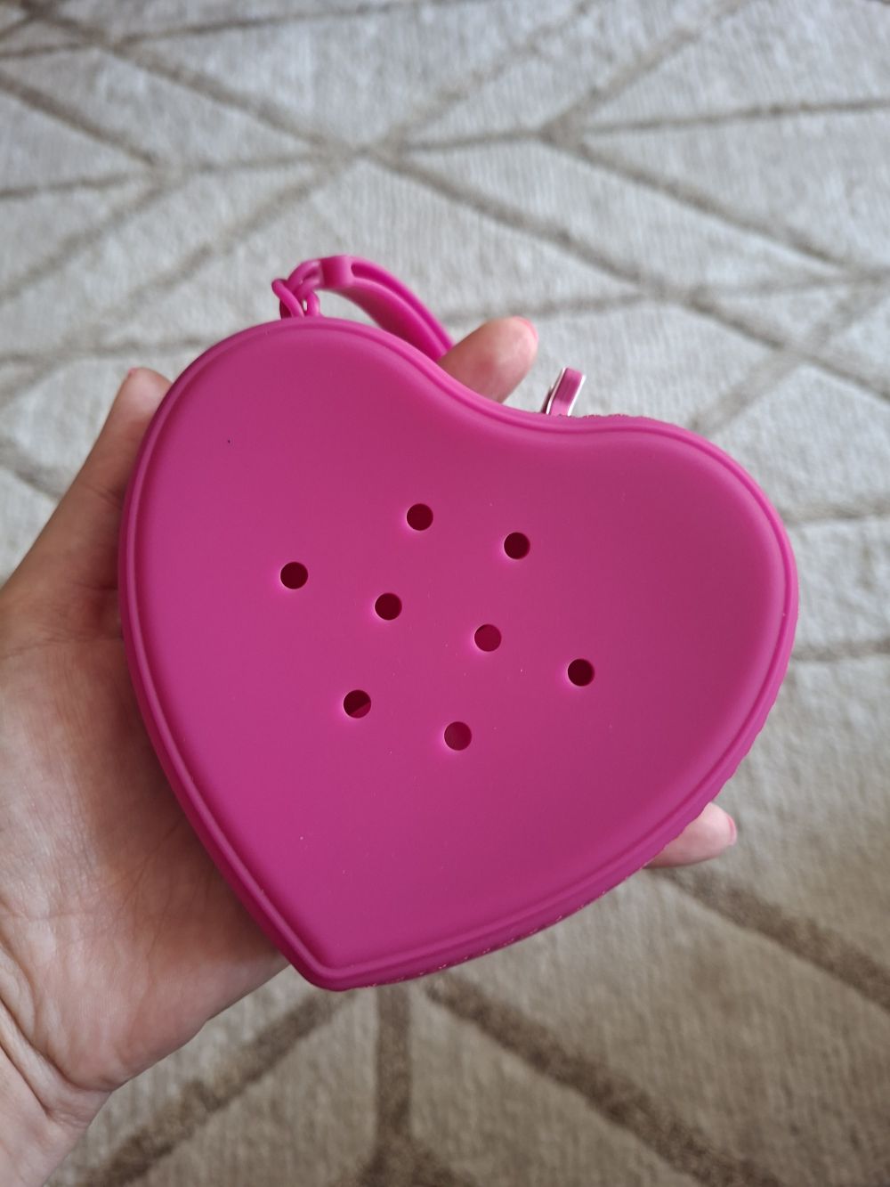 PETIKIDS Pop & Clip DIY kézitáska - málna